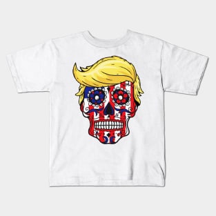 Trump Sugar Skull Kids T-Shirt